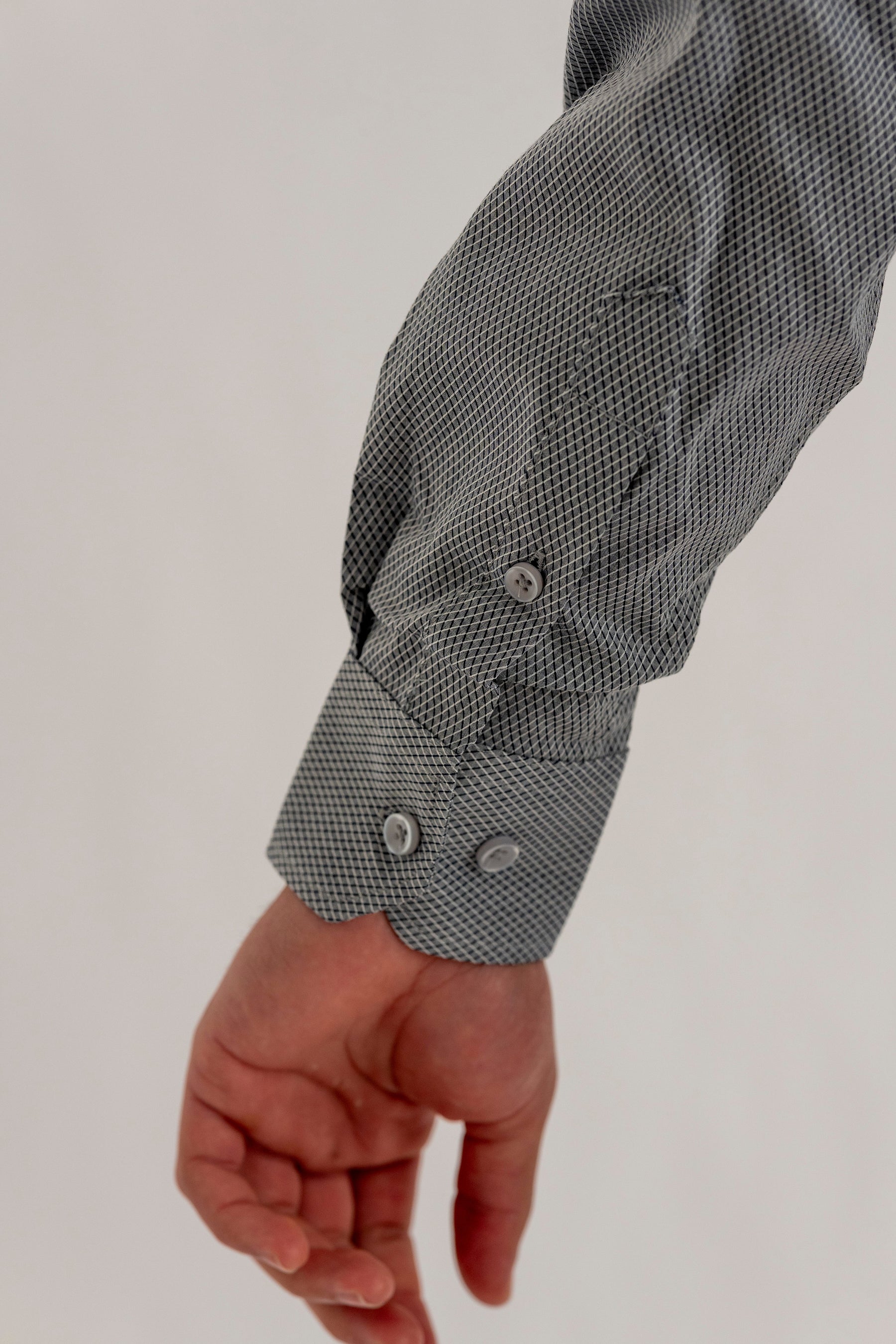 Camisa Chumbo Detalhes P