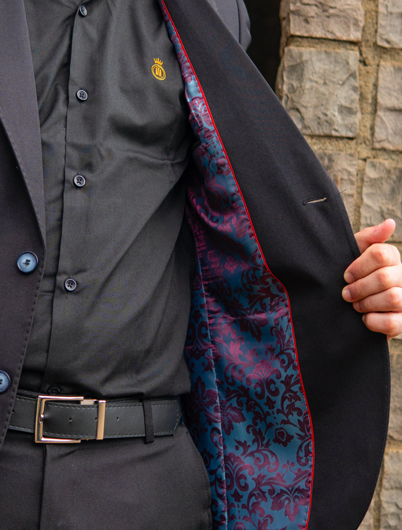 Costume Preto Liso- FORJA