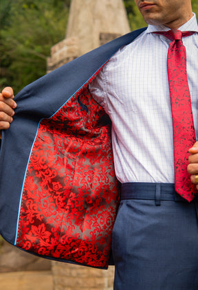 Costume Azul Príncipe de Gales -FORJA