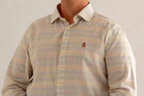 Camisa Bege Listrada