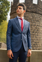 Costume Azul Príncipe de Gales -FORJA