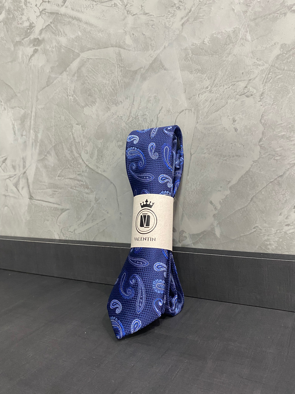Gravata Azul Kashmir